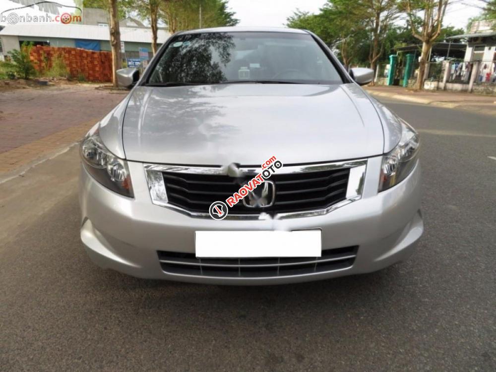 Bán Honda Accord 2.4 AT năm sản xuất 2007, màu bạc, nhập khẩu nguyên chiếc, giá 477tr-6