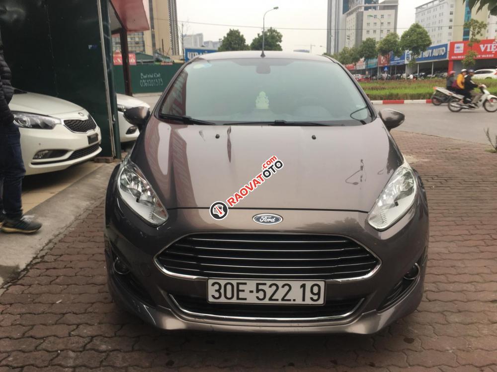 Bán ô tô Ford Fiesta 1.0 AT  Ecoboost đời 2017, màu xám-4