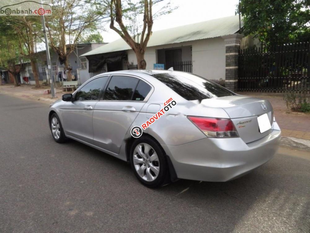 Bán Honda Accord 2.4 AT năm sản xuất 2007, màu bạc, nhập khẩu nguyên chiếc, giá 477tr-1