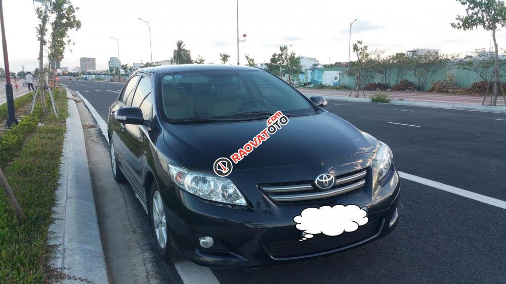 Bán xe Toyota Corolla Altis sản xuất 2009, màu đen-0