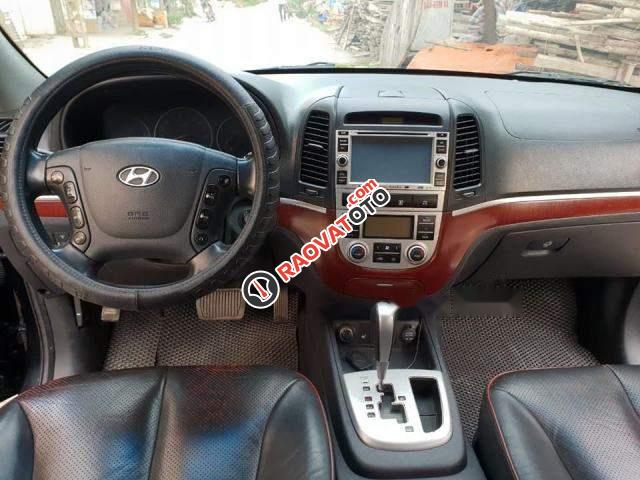 Cần bán Hyundai Santa Fe MLX năm sản xuất 2007, màu đen, xe nhập số tự động-5