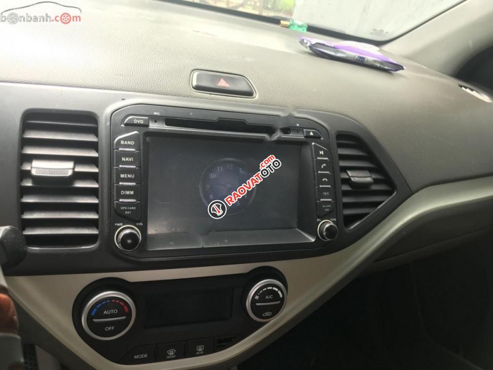 Bán Kia Morning SAT sản xuất năm 2014, màu trắng, xe gia đình, giá 315tr-1