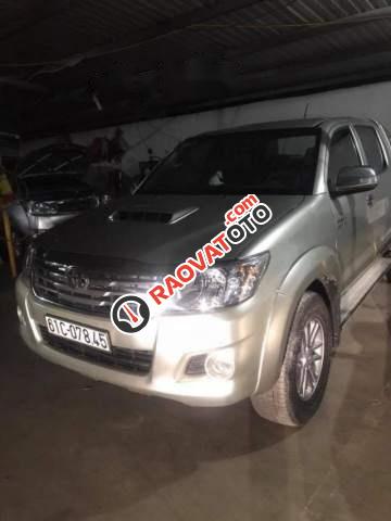 Bán Toyota Hilux 3.0G sản xuất 2013, màu bạc, nhập khẩu số sàn-4