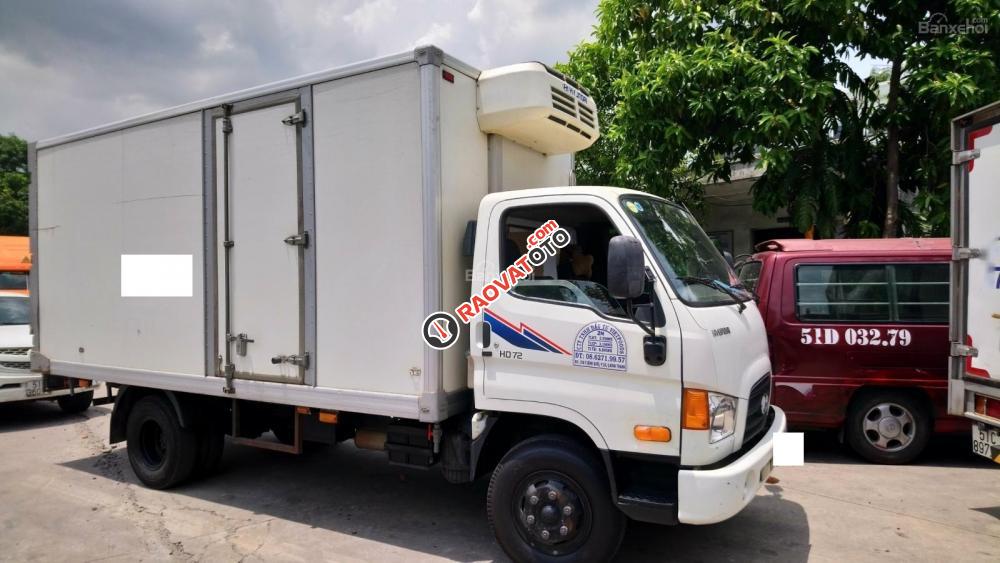 Bán rẻ xe tải đông lạnh HD 72 nhập khẩu, màu trắng-1