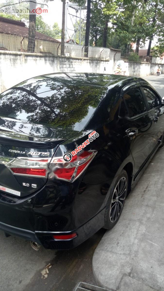 Bán ô tô Toyota Corolla Altis 2.0V sản xuất năm 2016, màu đen, 789tr-4