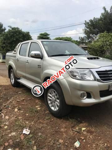 Bán Toyota Hilux 3.0G sản xuất 2013, màu bạc, nhập khẩu số sàn-0