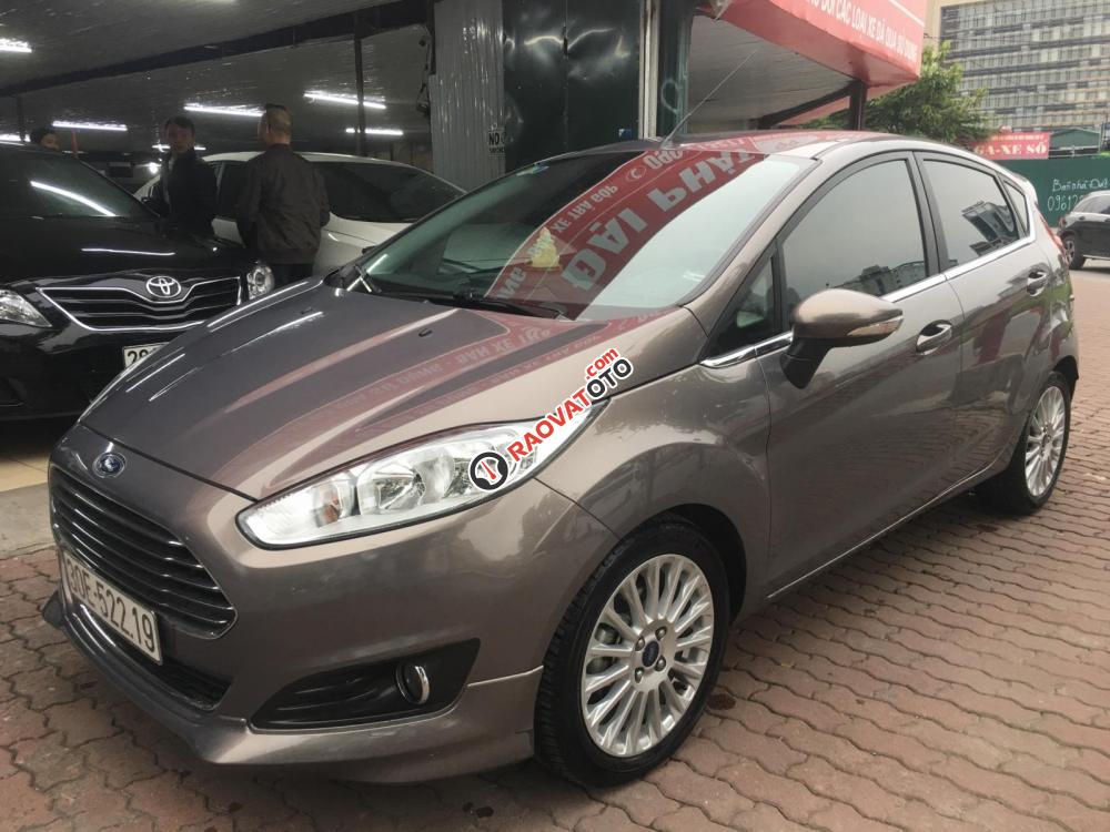 Bán ô tô Ford Fiesta 1.0 AT  Ecoboost đời 2017, màu xám-3