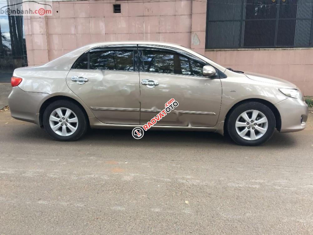 Bán Toyota Corolla altis 1.8G năm sản xuất 2009, màu nâu vàng-0