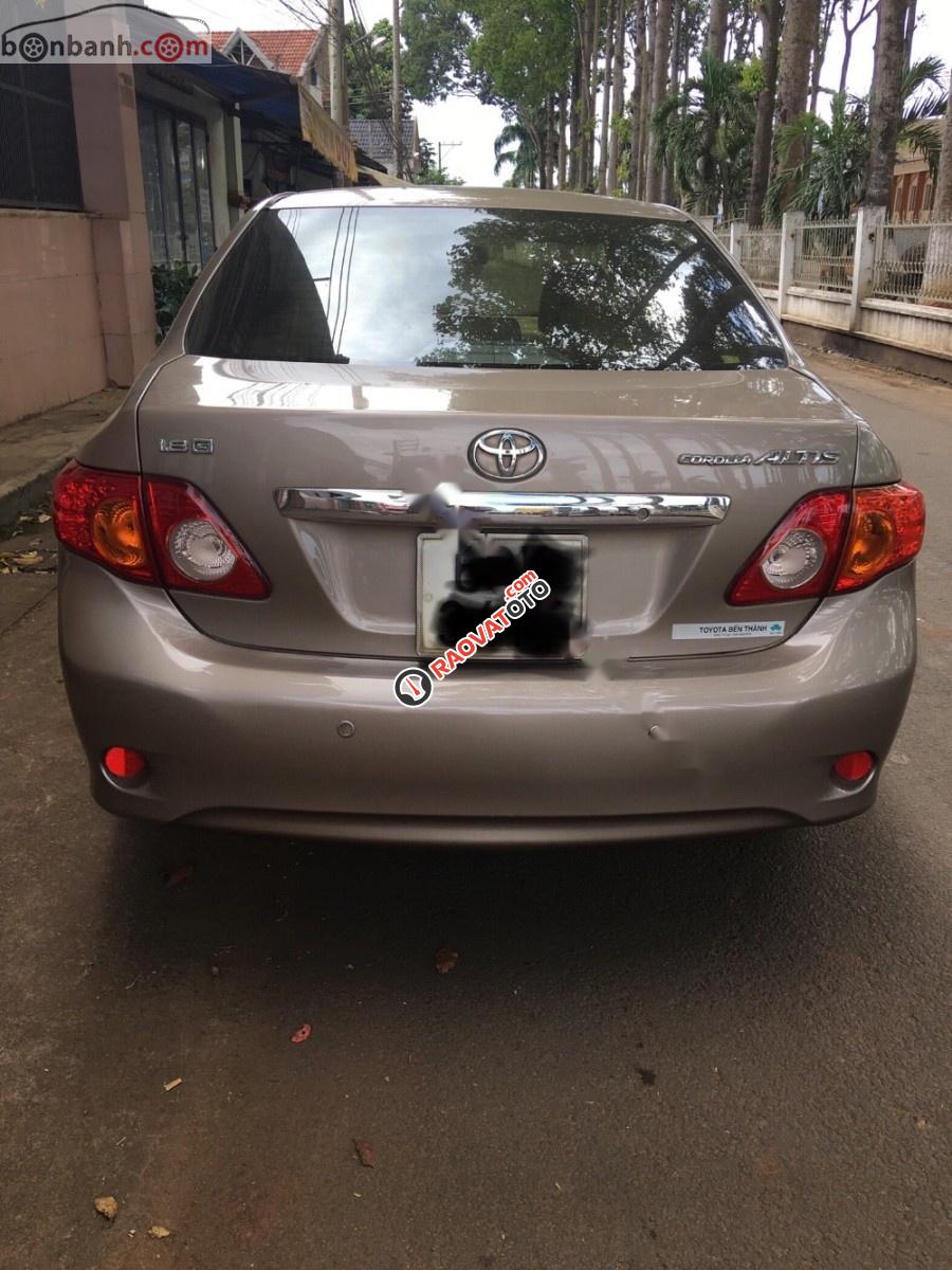 Bán Toyota Corolla altis 1.8G năm sản xuất 2009, màu nâu vàng-4