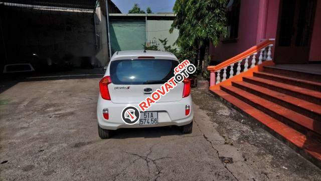 Bán ô tô Kia Picanto S đời 2013, màu trắng số sàn-1