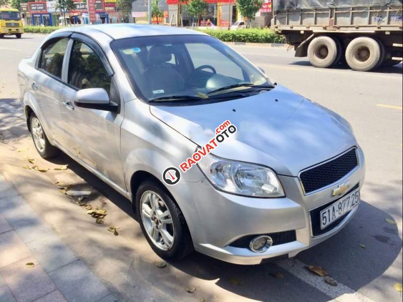 Bán Chevrolet Aveo 1.5LTZ sản xuất 2014, màu bạc số tự động-1