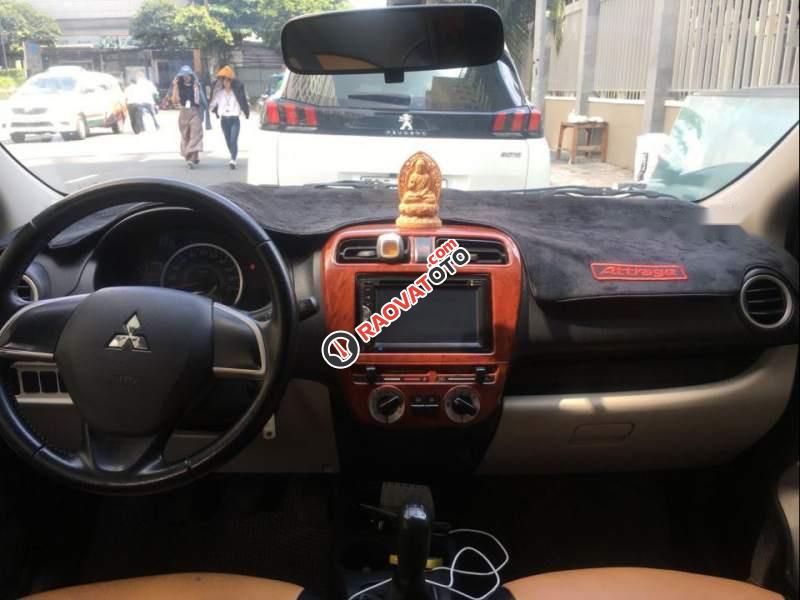 Bán Mitsubishi Attrage MT đời 2015, màu trắng, nhập khẩu Thái Lan -5