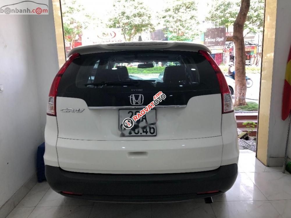 Bán Honda CR V 2.4 AT đời 2014, màu trắng-7