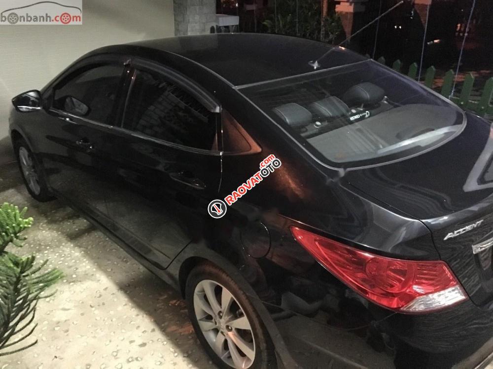 Bán xe cũ Hyundai Accent 1.4 MT năm sản xuất 2014, màu đen, xe nhập-0