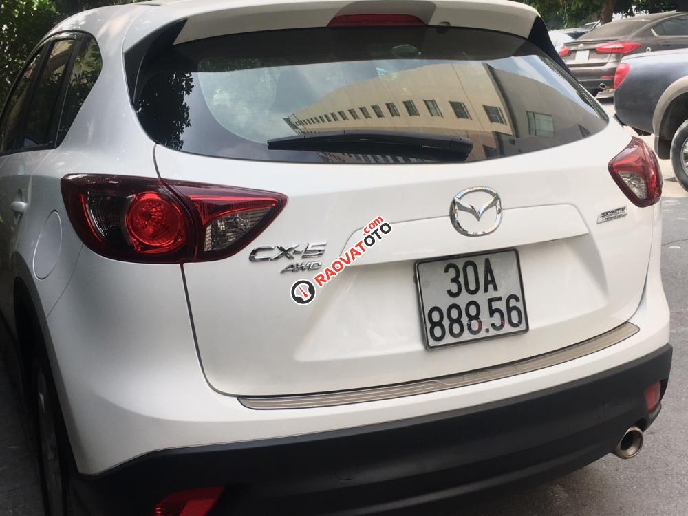 Cần bán Mazda CX 5 AWD đời 2015, màu trắng-1