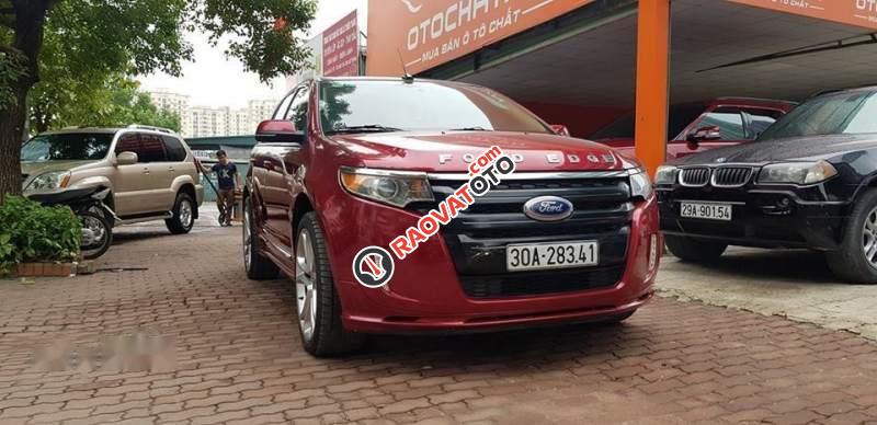 Cần bán gấp Ford Edge 3.7L năm sản xuất 2014, màu đỏ, nhập khẩu-1