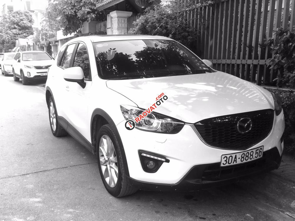 Cần bán Mazda CX 5 AWD đời 2015, màu trắng-0