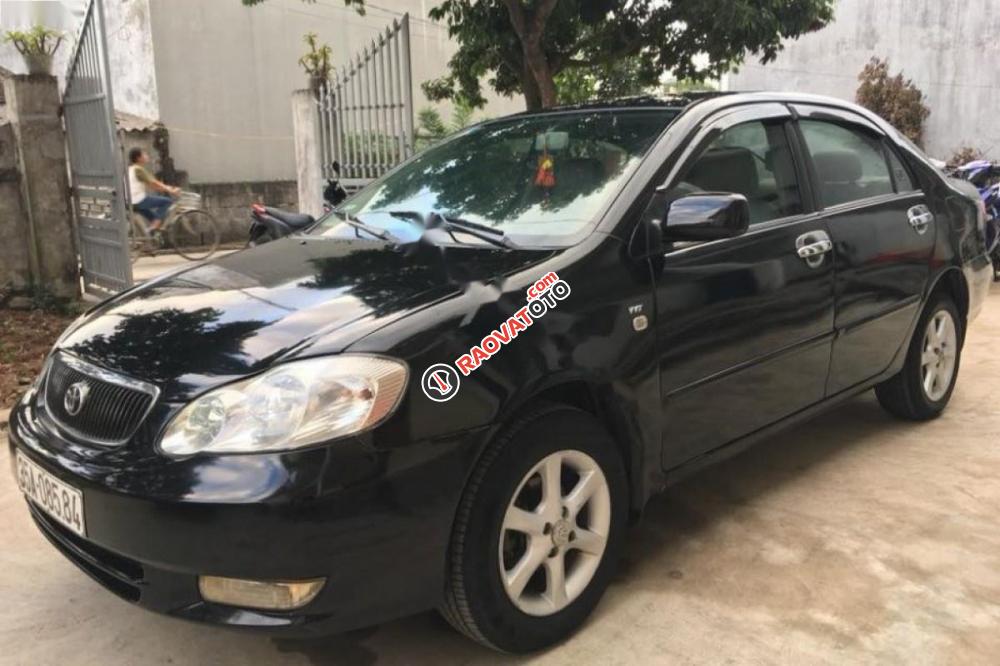 Bán Toyota Corolla altis 1.8MT sản xuất 2003, màu đen như mới-2