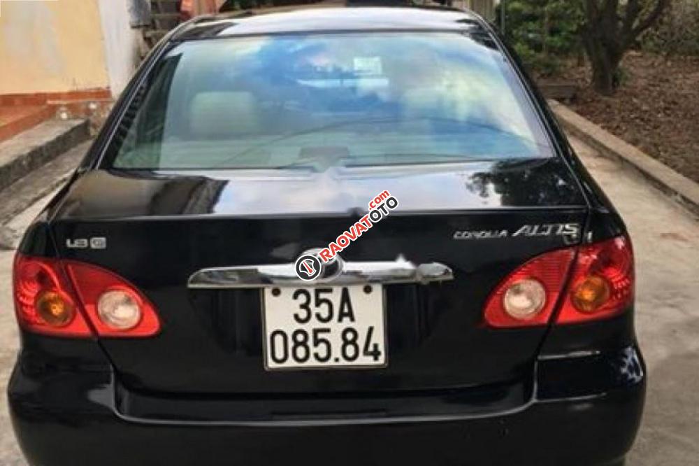 Bán Toyota Corolla altis 1.8MT sản xuất 2003, màu đen như mới-0