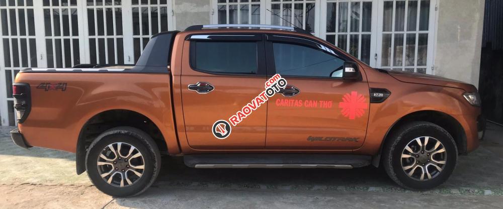 Bán Ford Ranger Wildtrak 3.2 AT 4×4 model 2016 sx T10/ 2015, màu cam, nhập khẩu-2