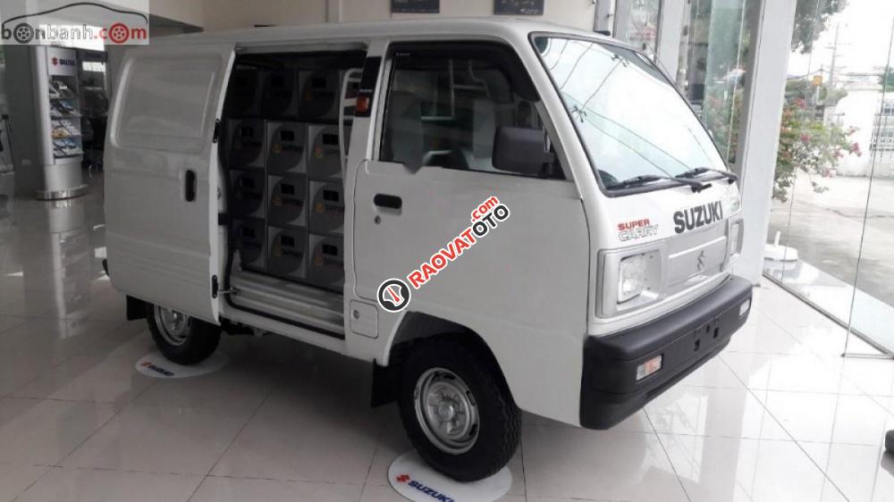 Cần bán Suzuki Super Carry Van Blind Van đời 2018, màu trắng-6