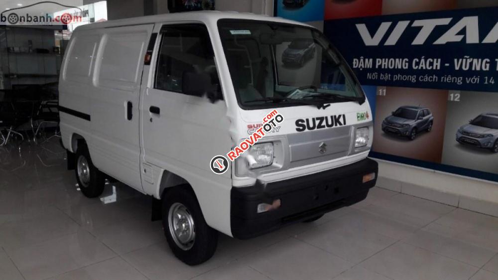 Cần bán Suzuki Super Carry Van Blind Van đời 2018, màu trắng-7