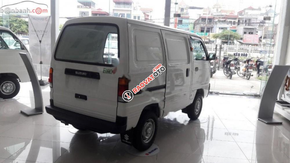 Cần bán Suzuki Super Carry Van Blind Van đời 2018, màu trắng-0