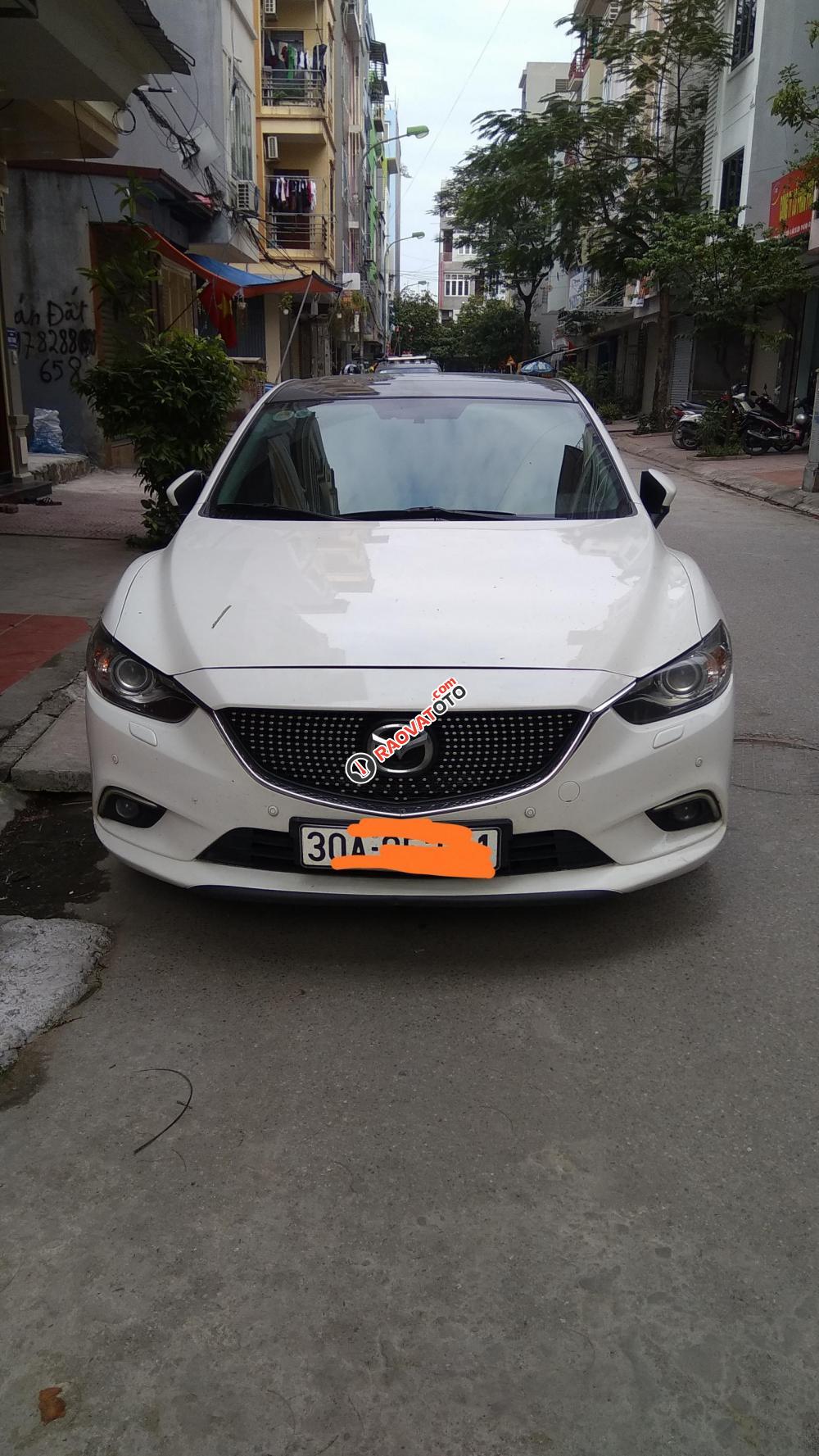 Bán xe Mazda 6 2.5 năm sản xuất 2014, màu trắng-5