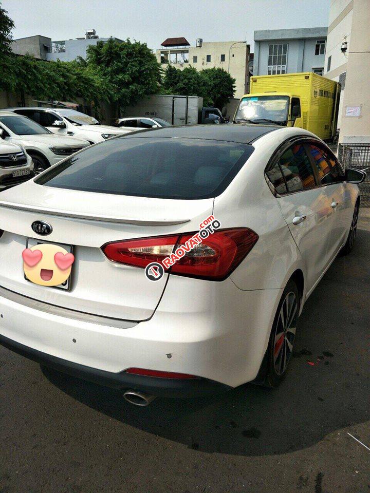 Bán ô tô Kia K3 ghế mới 2016 AT, màu trắng-2