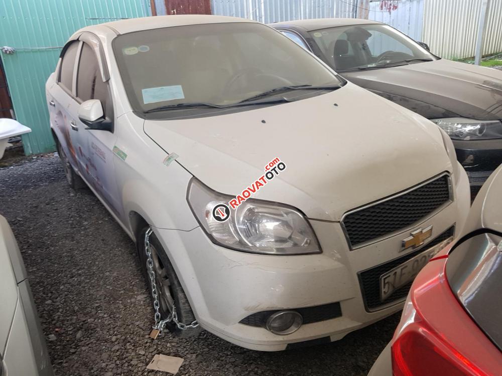 VPBANK Thanh lý Chevrolet Aveo 1.5 đời 2016, màu trắng, giá khởi điểm 280 triệu-0