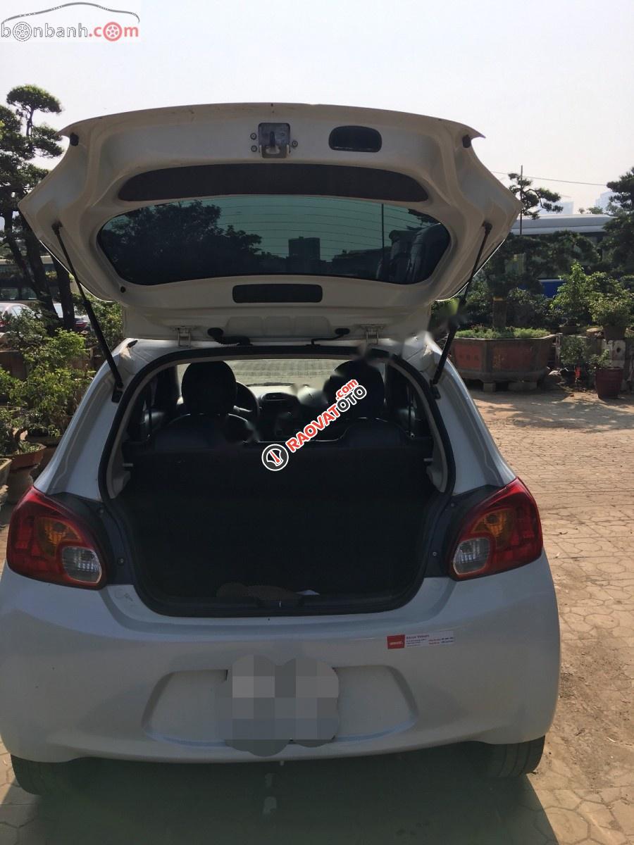 Cần bán gấp Mitsubishi Mirage MT năm 2014, màu trắng, nhập khẩu  -0