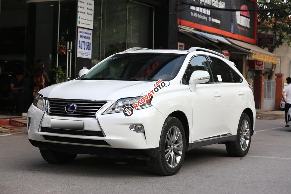 Bán Lexus RX 450H sản xuất 2012, màu trắng, xe nhập Mỹ, giá tốt-7