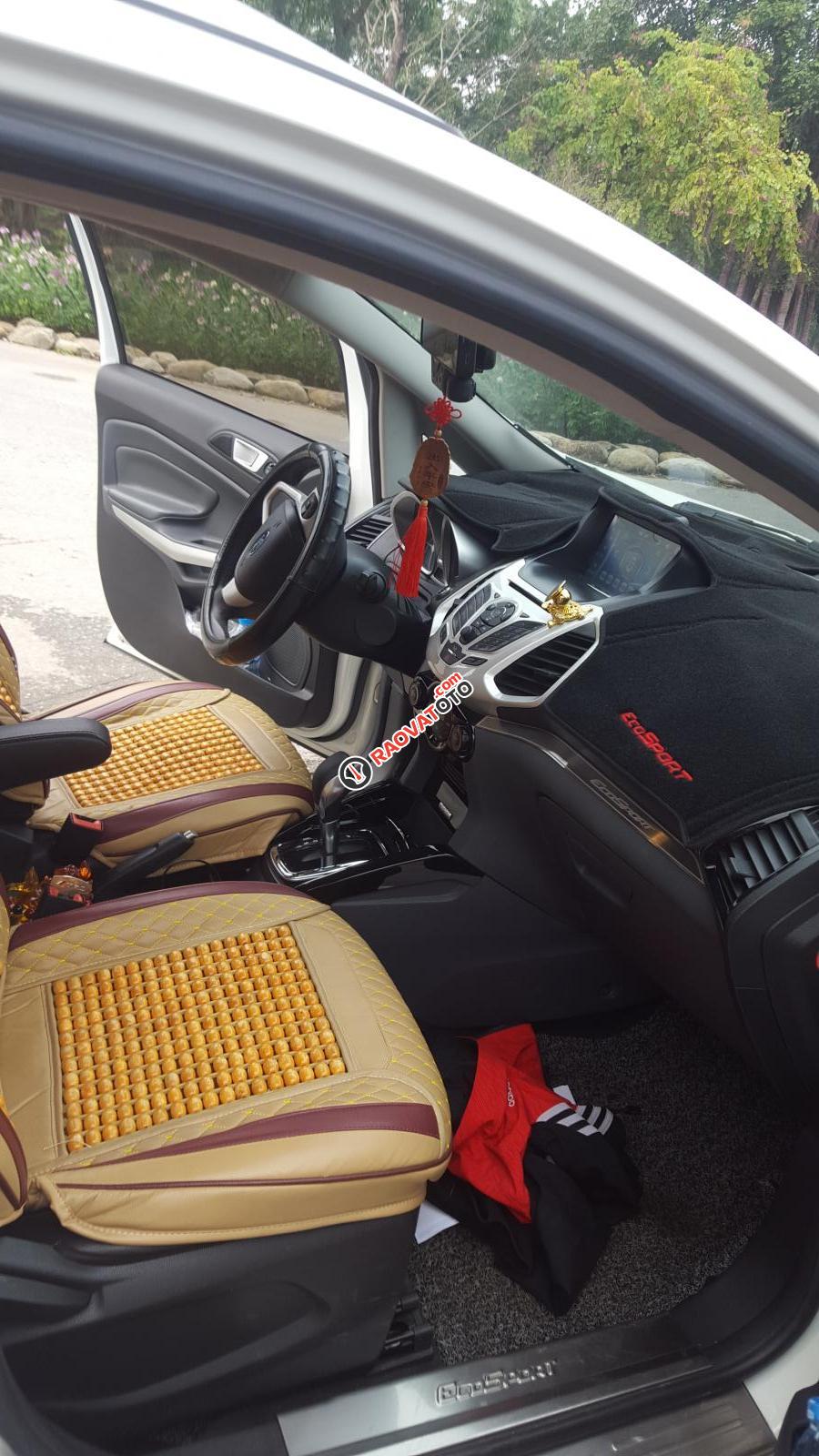 Bán Ford EcoSport Titanium 1.5 AT đời 2014, màu trắng, giá tốt-3