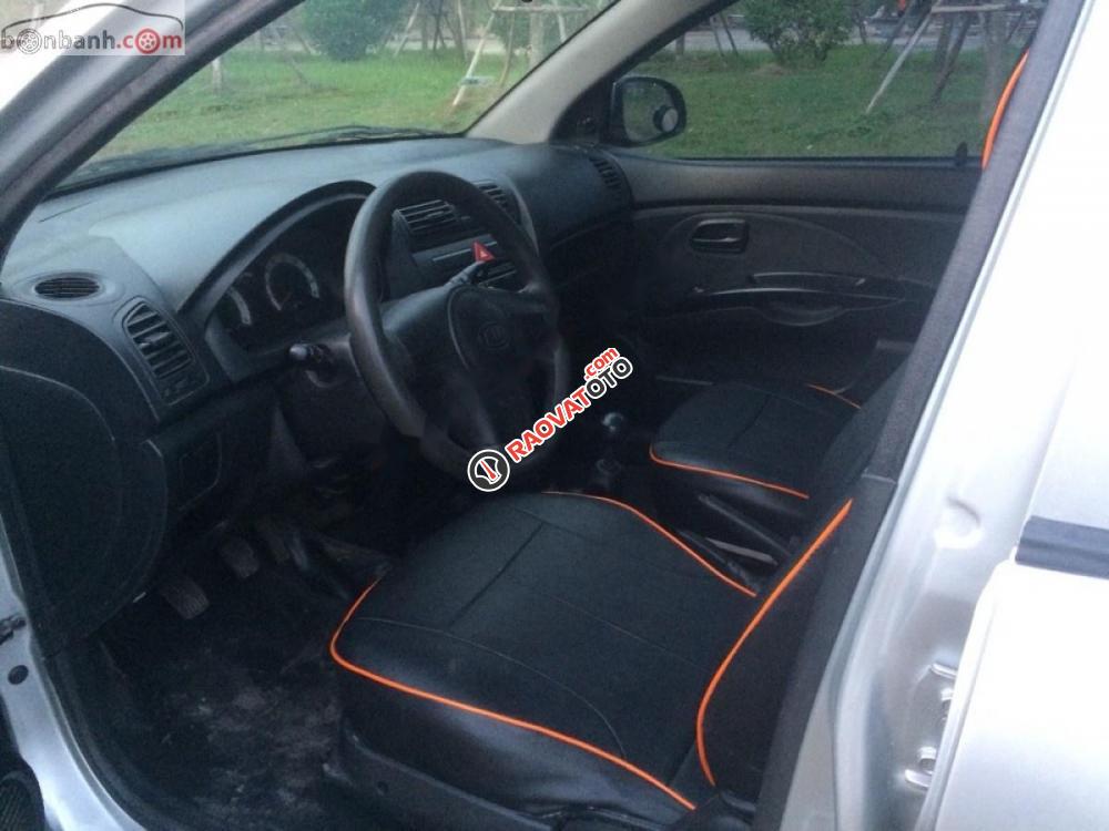 Bán xe Kia Morning Lx sản xuất năm 2011, màu bạc chính chủ  -5