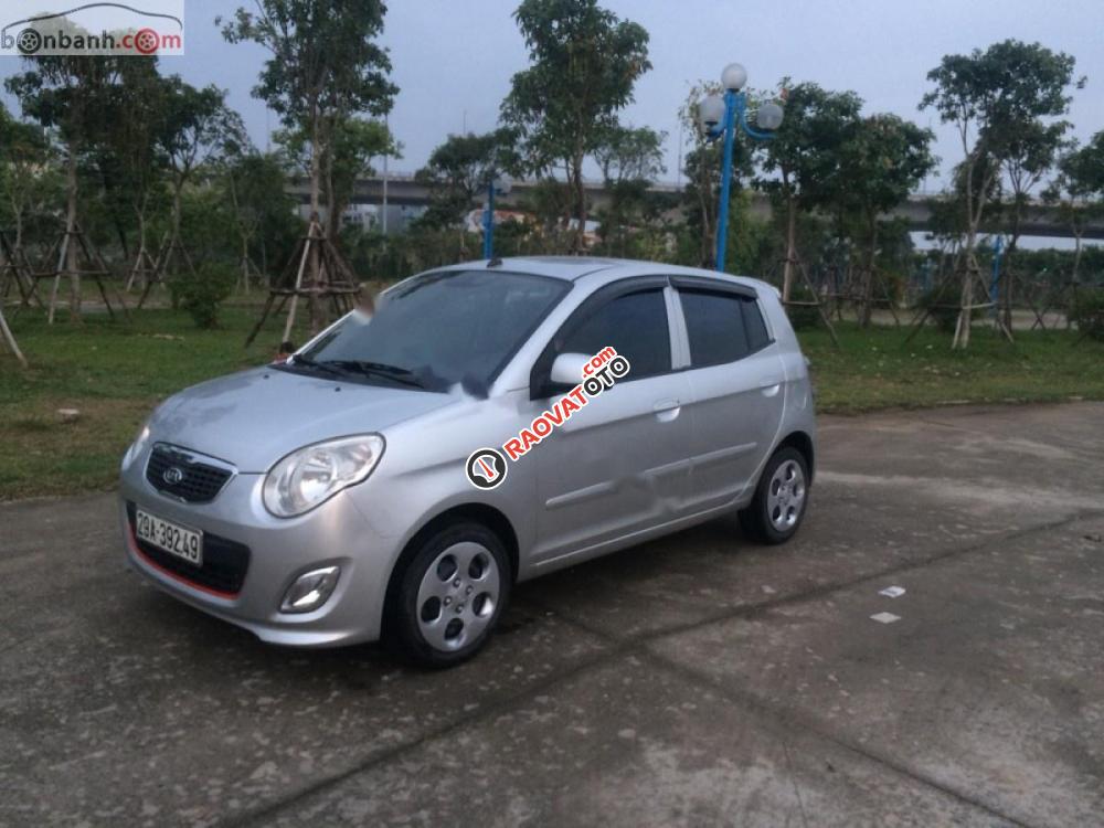 Bán xe Kia Morning Lx sản xuất năm 2011, màu bạc chính chủ  -1