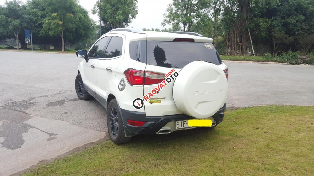 Bán Ford EcoSport Titanium 1.5 AT đời 2014, màu trắng, giá tốt-9