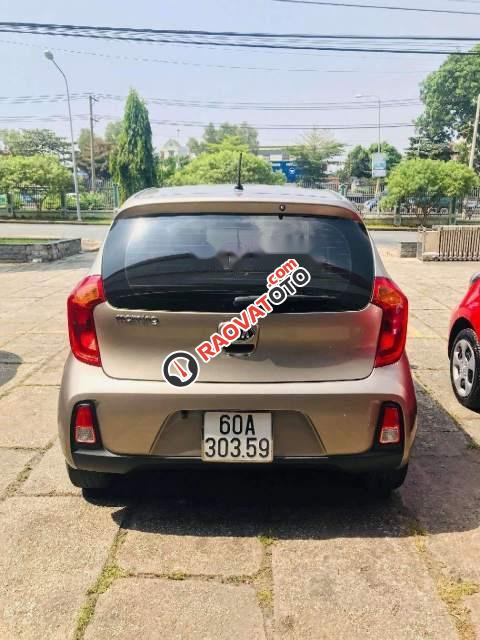 Bán xe Kia Morning 1.0 đời 2016, màu vàng, giá chỉ 240 triệu-2