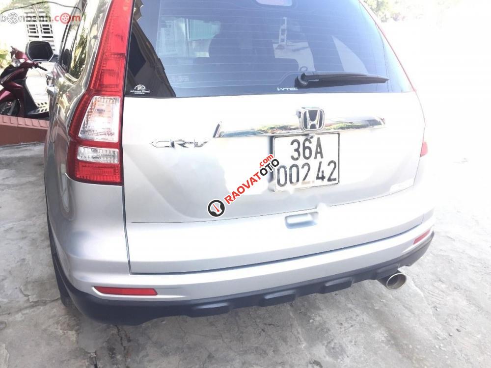 Cần bán gấp Honda CR V 2.4 đời 2010, màu bạc, giá 570tr-3