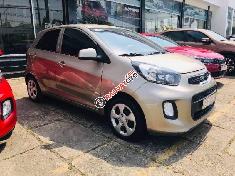 Bán xe Kia Morning 1.0 đời 2016, màu vàng, giá chỉ 240 triệu-1