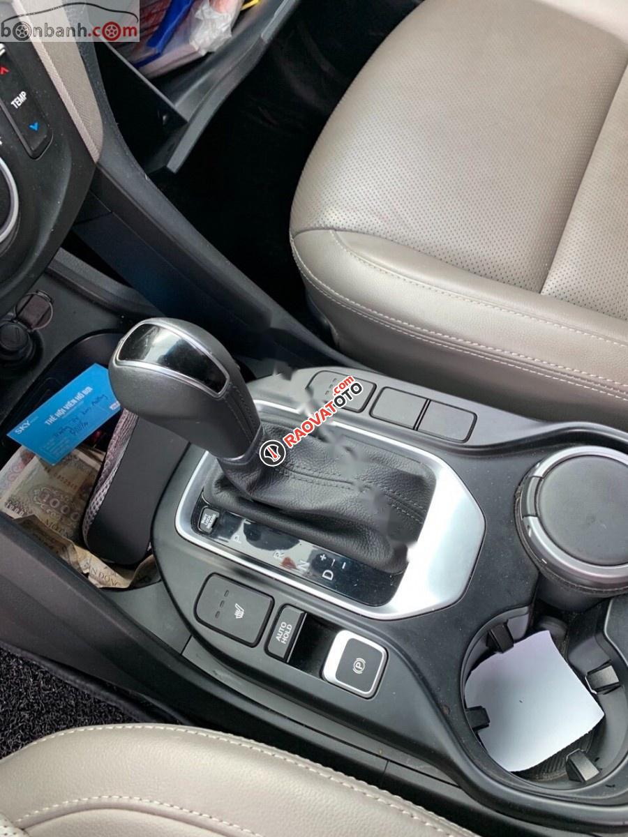 Bán xe Hyundai Santa Fe 2.2 CRDI đời 2017, màu bạc chính chủ-4