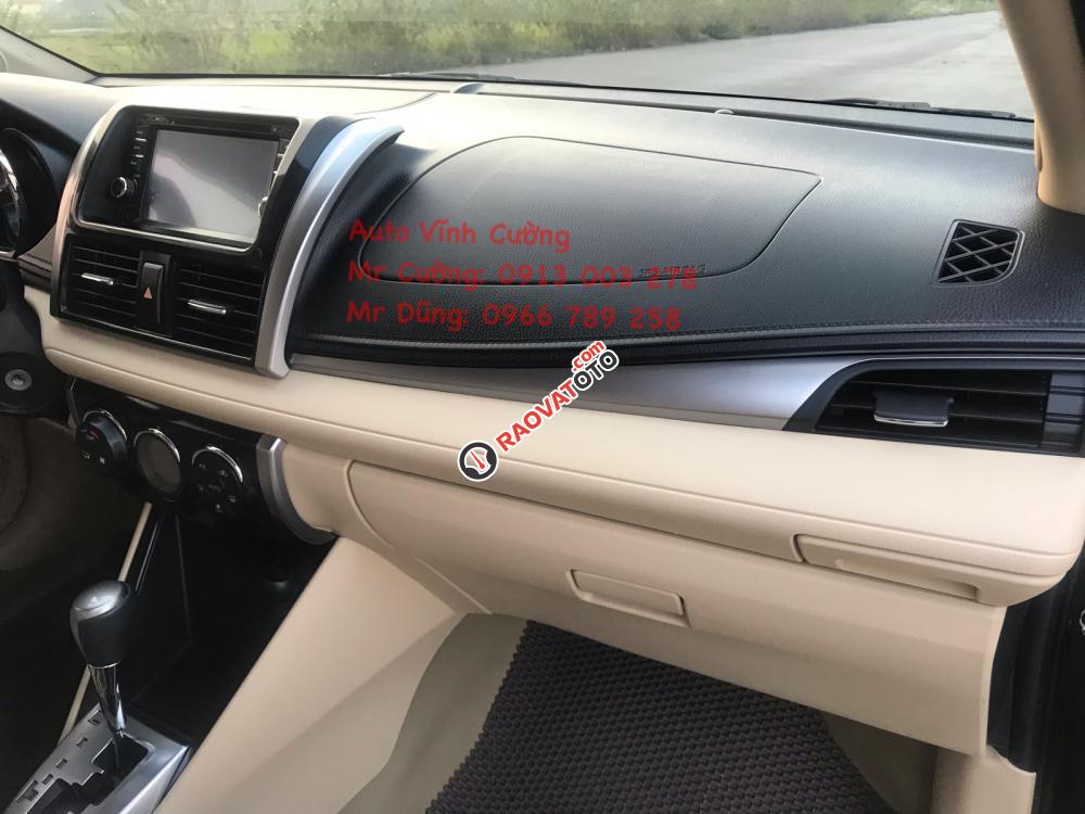 Bán Toyota Vios 1.5G AT sản xuất năm 2016, màu đen-11