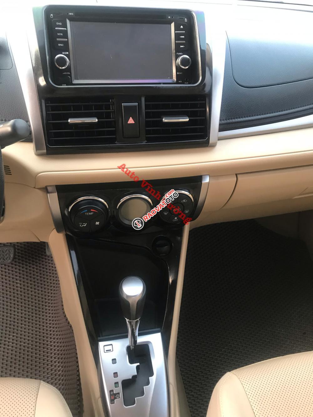 Bán Toyota Vios 1.5G AT sản xuất năm 2016, màu đen-7