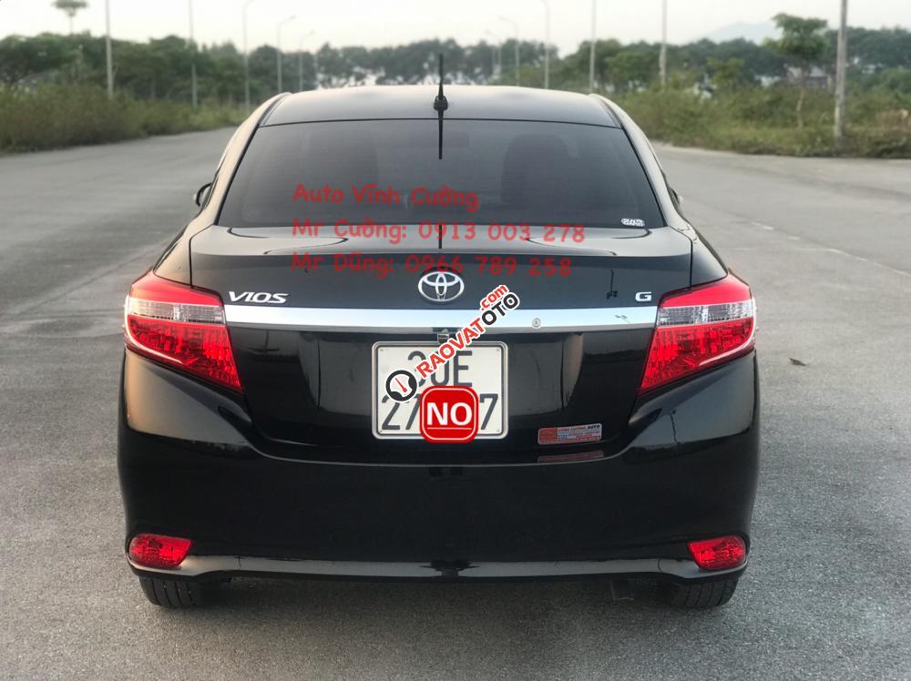 Bán Toyota Vios 1.5G AT sản xuất năm 2016, màu đen-23