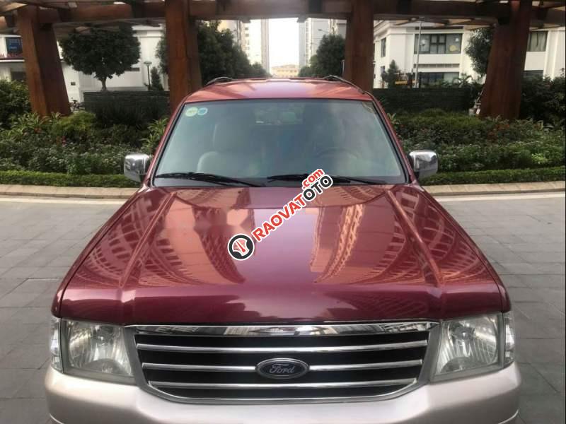 Cần bán xe Ford Everest 4X4 MT đời 2006, màu đỏ chính chủ giá cạnh tranh-4