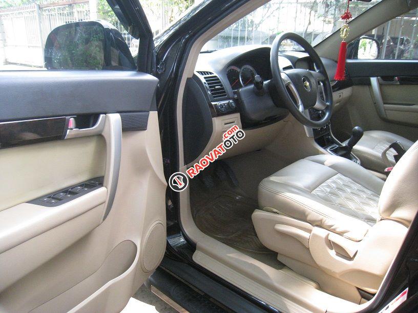 Bán Chevrolet Captiva 2010 số sàn, bản Max, màu đen cực kỳ đẹp-0