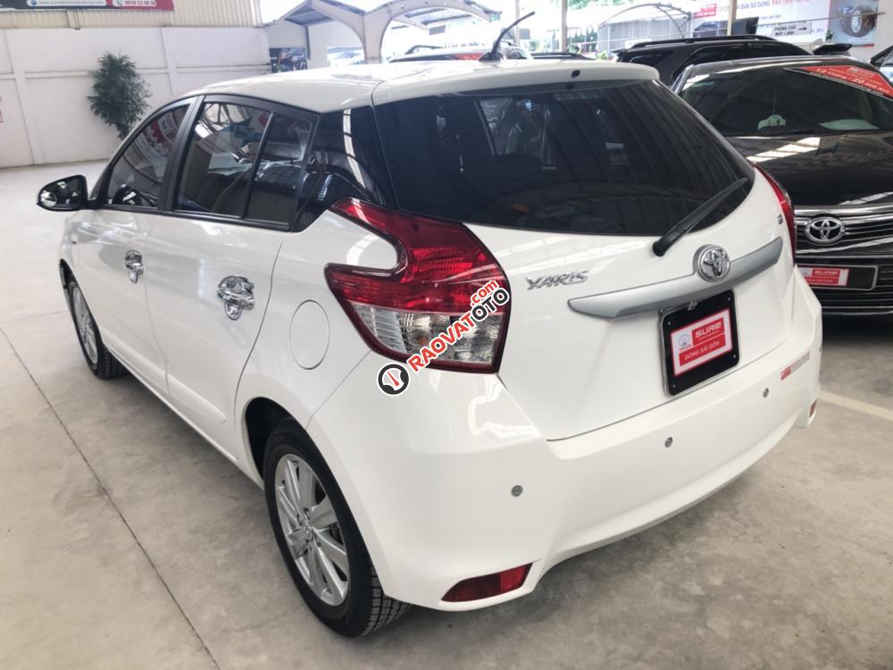 Bán Yaris 2015 tự động màu trắng, giá giảm nhiều thiện chí-3