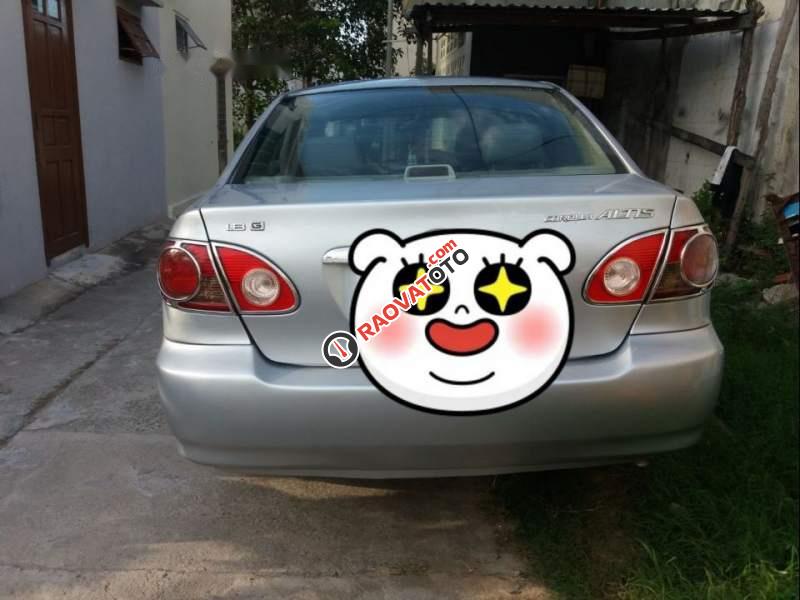 Bán ô tô Toyota Corolla altis 1.8MT sản xuất 2003, màu bạc, nhập khẩu-0