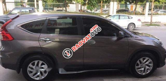 Cần bán gấp Honda CR V 2.0 đời 2015, màu nâu, giá chỉ 840 triệu-1