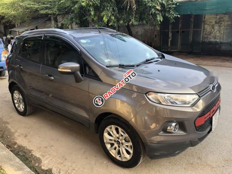 Cần bán lại xe Ford EcoSport 1.5AT đời 2015, màu xám số tự động, giá tốt-1