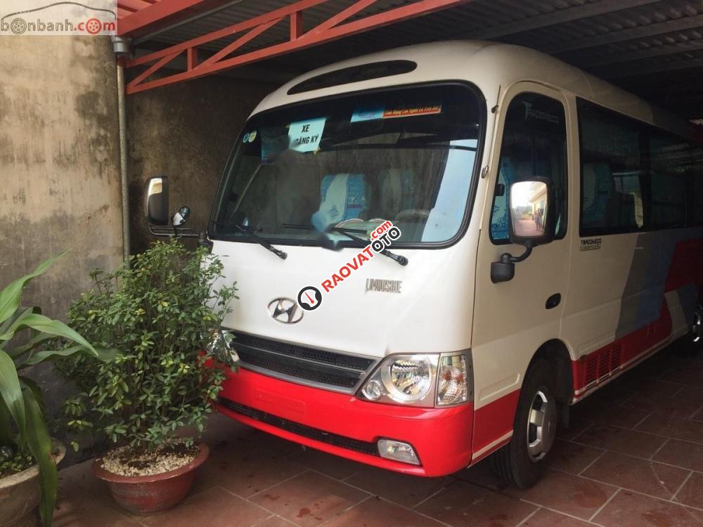 Cần bán Hyundai County Limousine sản xuất năm 2015, màu trắng-1